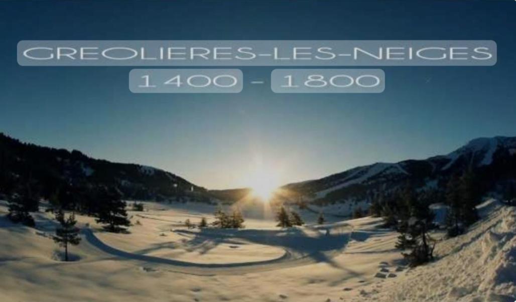 Appartement Greolieres Les Neiges Extérieur photo